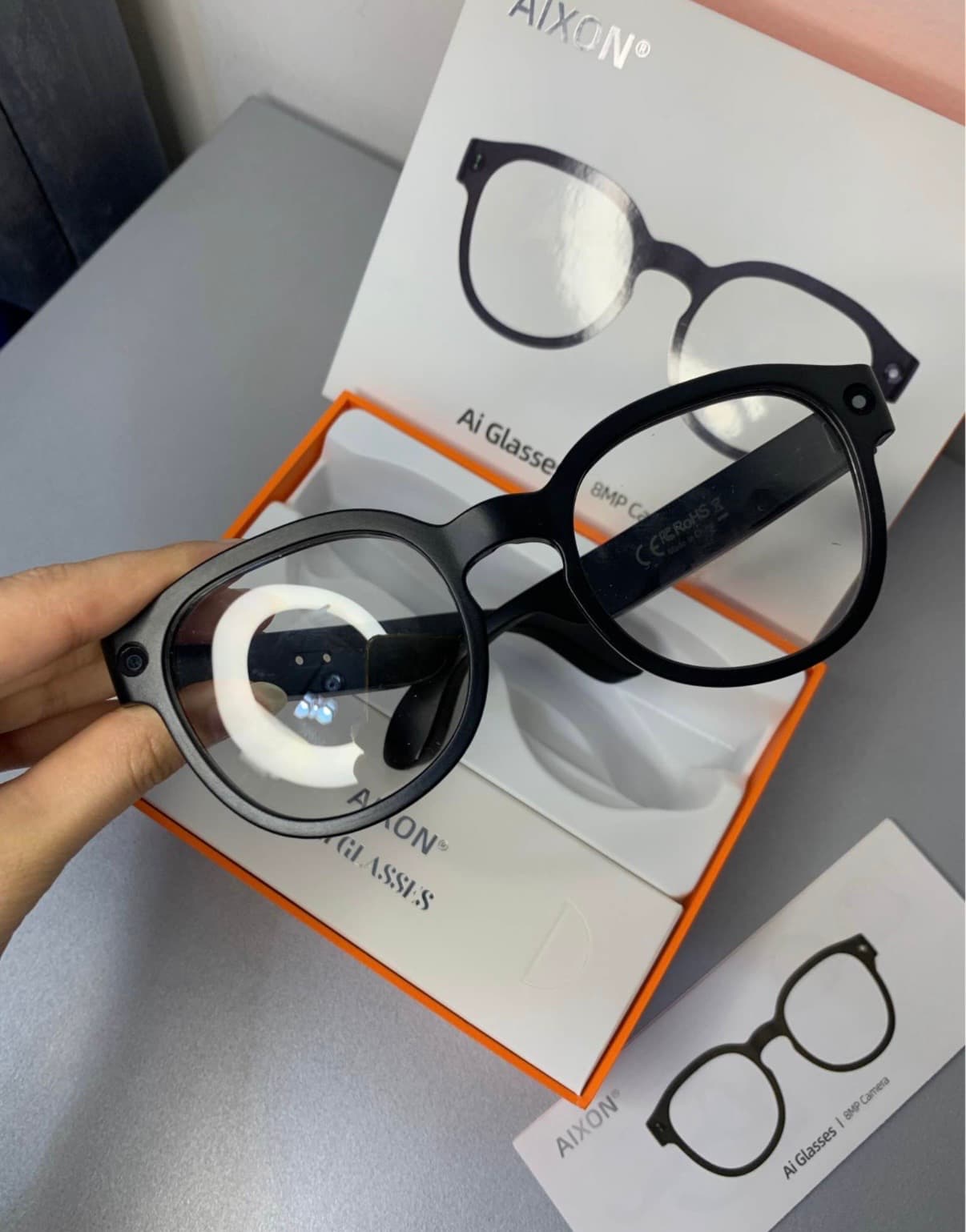 AIXON lunettes + camera + AI glasses 6