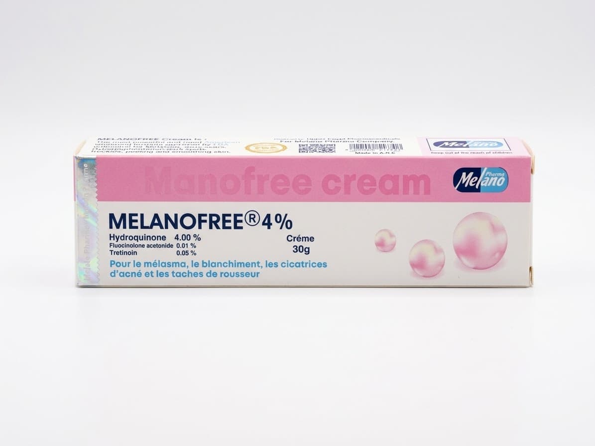 Memanofree crème blanchissante produit original 2
